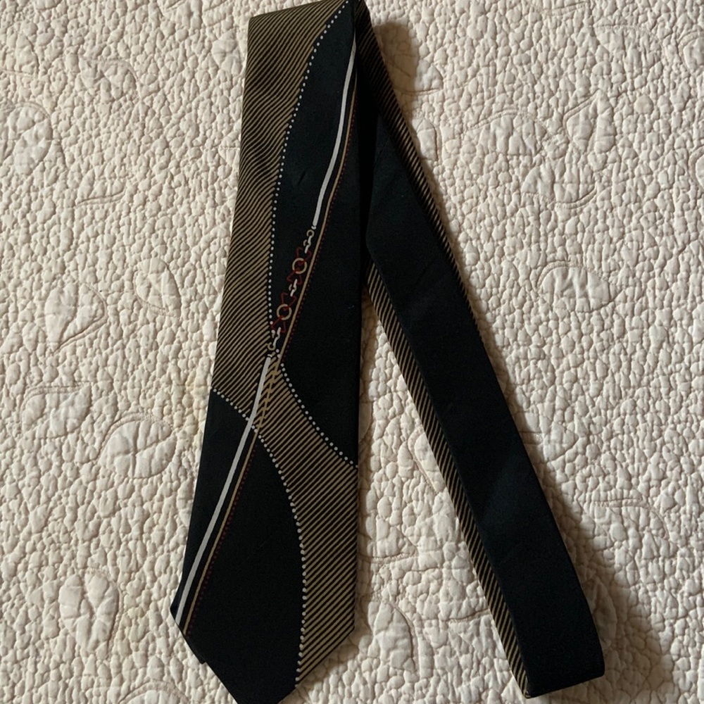 CELINE SILK NECK TIE